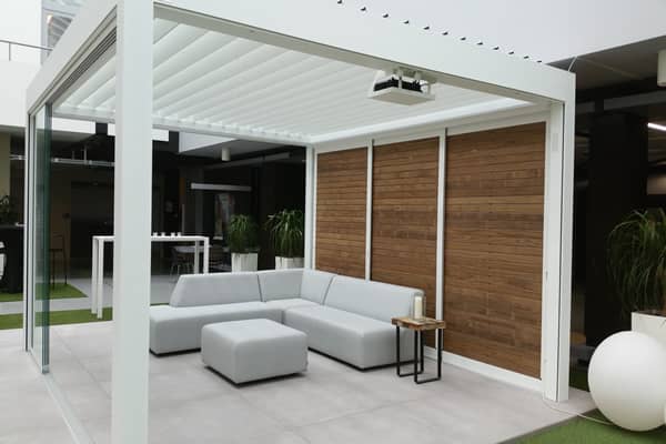 Pergolas bioclimatique contemporaine