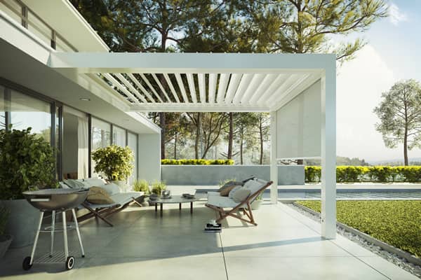 Pergolas bioclimatique contemporaine